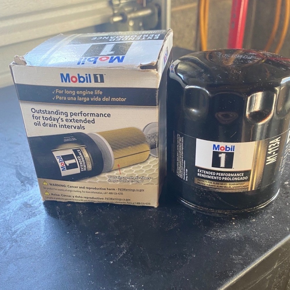 Mobil 1‎ M1-113A Extended Performance Oil Filter 20000 Mile Protection Black